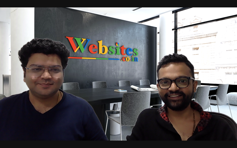 Left - Kartik Raichura(CEO & Co-founder,Websites.co.in) Right - Dhaval Mehta(CTO & Co-founder, Websites.co.in)