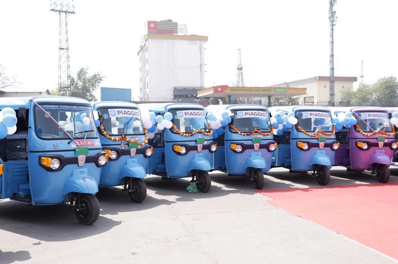 Piaggio Apé Electrik fleet lined up for Switch Delhi initiative flag off