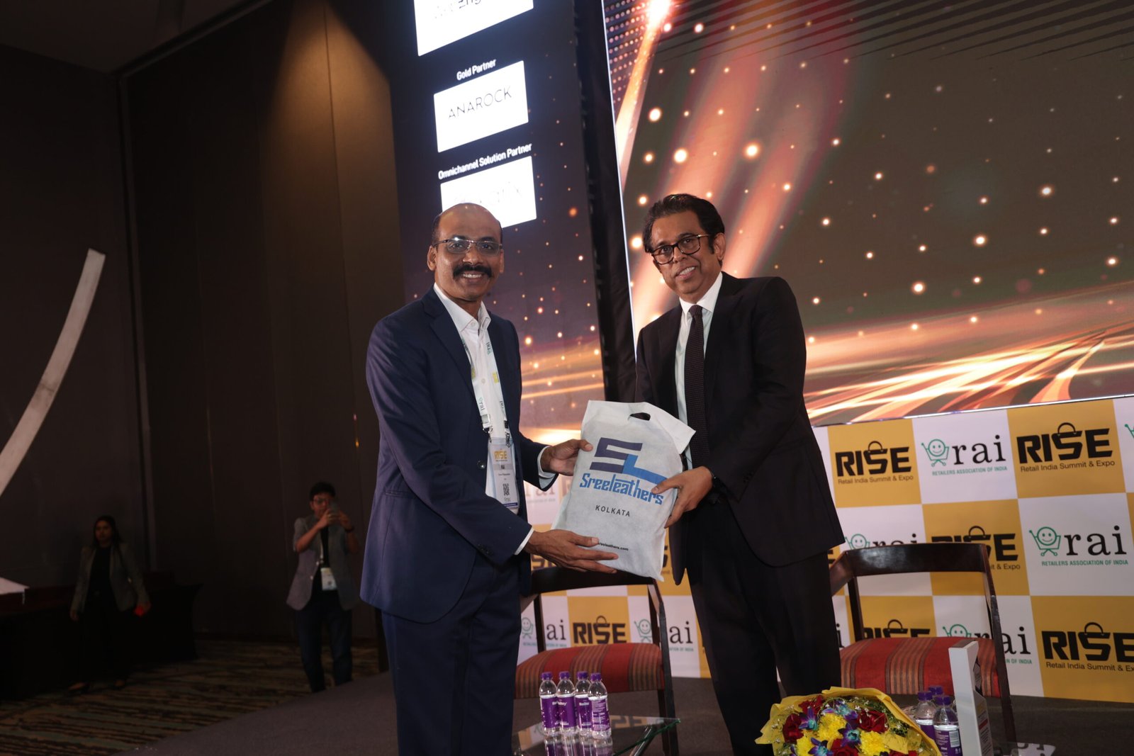 Kumar Rajagopalan with Rohit Kumar Singh Secretary, Department of Consumer Affairs, Ministry of Consumer Affairs, Food and Public Distribution, Govt of India