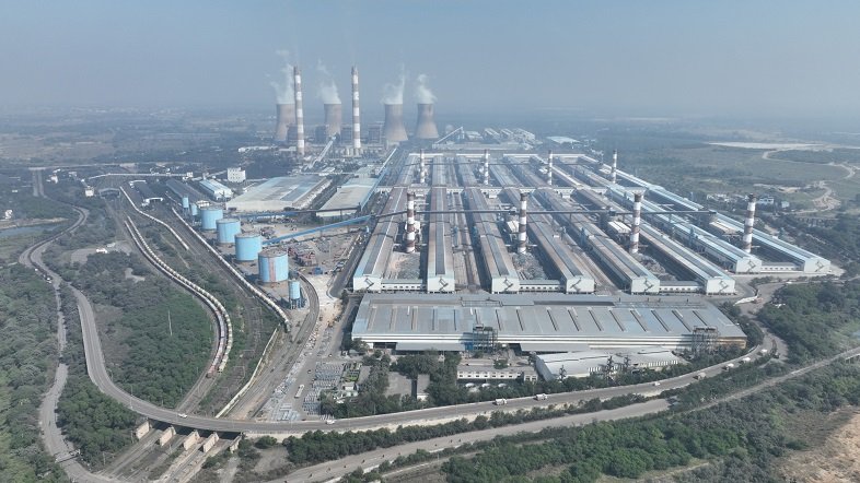 Aerial view of Vedanta Aluminium Smelter