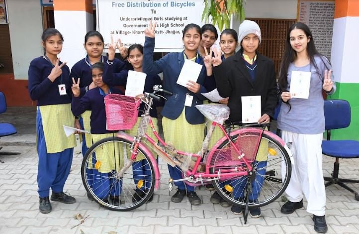 Geo-tracking bicycles to make lives of girl students easier in rural Haryana, all thanks to Wecycle campaign