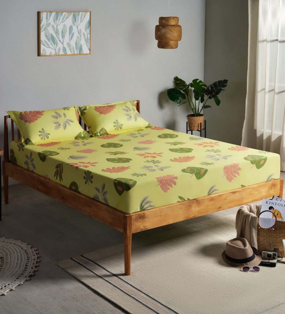 Hawaii Yellow Bedsheet