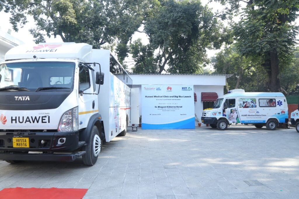 Huawei India expands its TECH4ALL CSR programmes in India; aims to benefit 3,25,000 patients through its Mobile Medical Clinics and 1,50,000 students via digital education