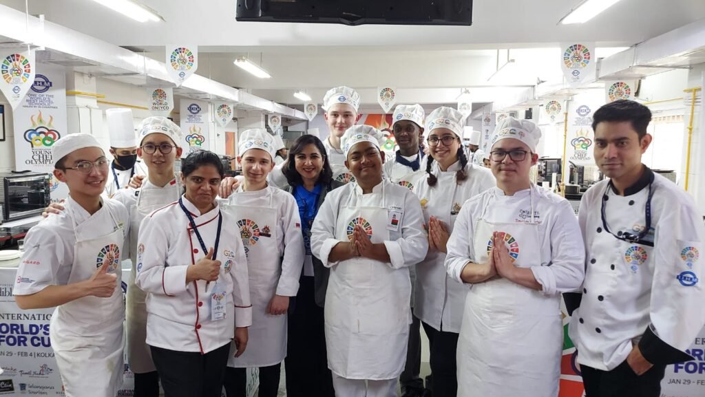 9 Young Chefs Battle Out in Round 1 of the International Young Chef Olympiad in Bengaluru