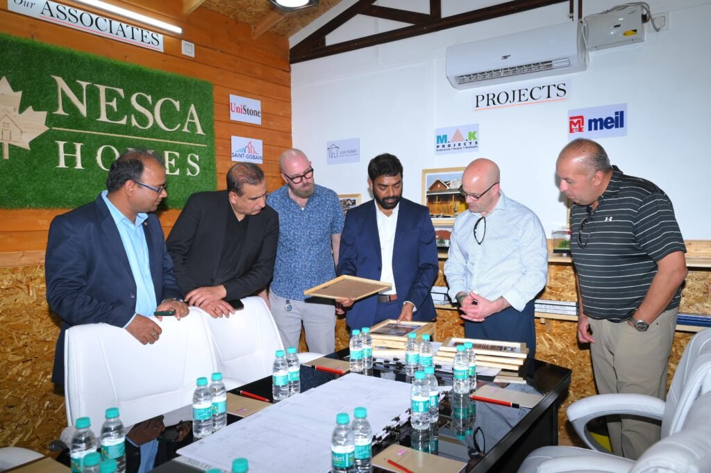 Nesca Homes host Canadian delegation led by Mr.Richard Manwaring, Deputy Minister of Forests, British Columbia 