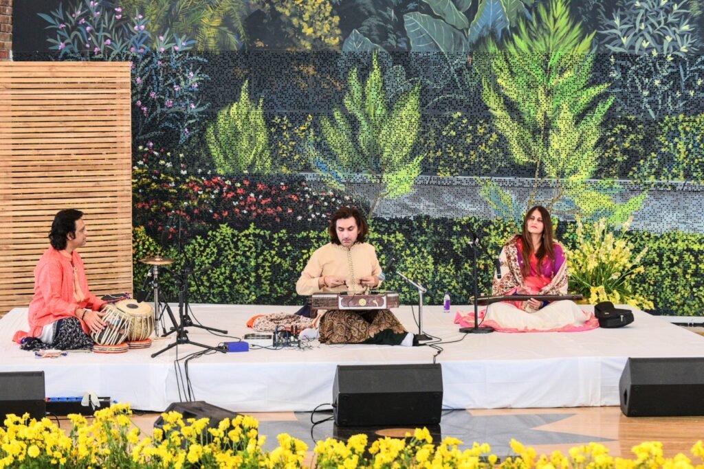 Santoor Maestro Rahul Sharma enthralls the audiences at Day 3 of Kanha Music & Meditation Fest