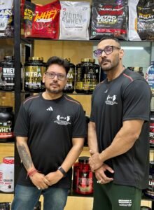 L-R_Praveen Chirania, Founder, Muscle and Strength India & renowned fitness influencer Tarun Gill..