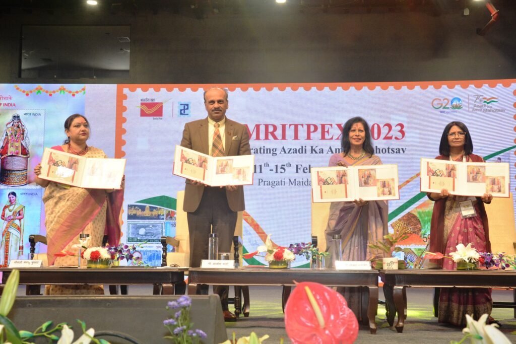 Delhi’s Pragati Maidan witnessed huge crowd on the 2nd Day of AMRITPEX-2023, a National Philatelic Exhibition

