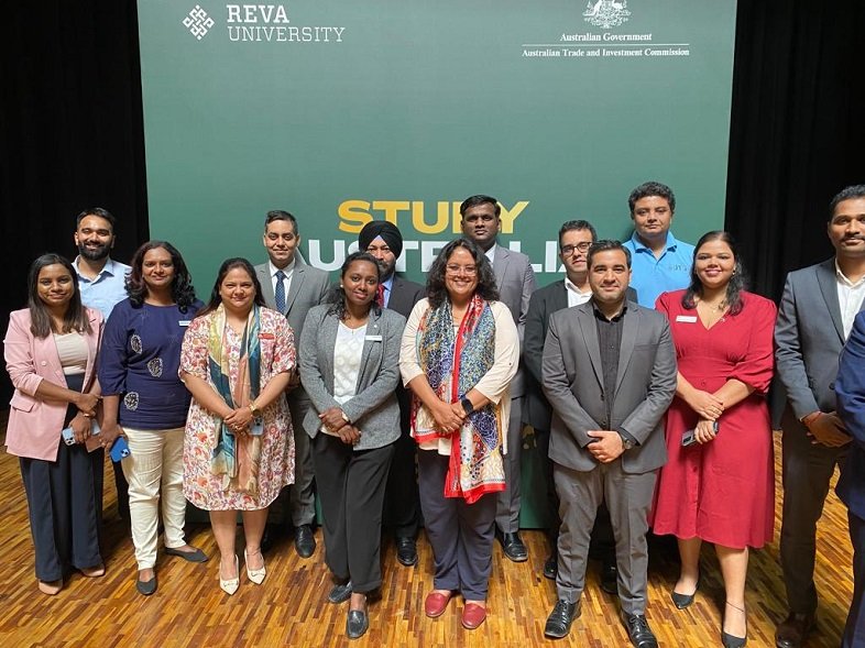 Representatives from the Australian Government and Australian universities at the Study Australia showcase organised by the Australian Trade and Investment Commission in associa