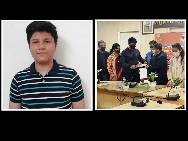 DPS IP student felicitated