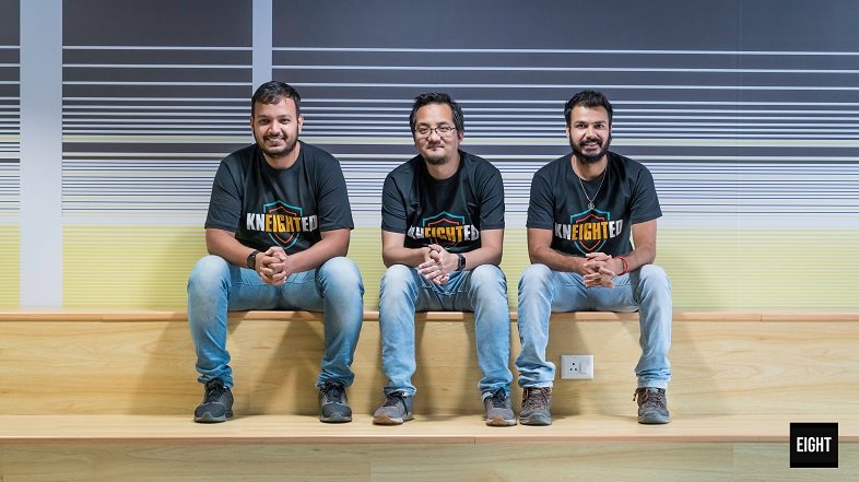 Co-Founders of 'The Eight Network' - Mohit Paliwal, Yugal Tamang and Mohit Goswami