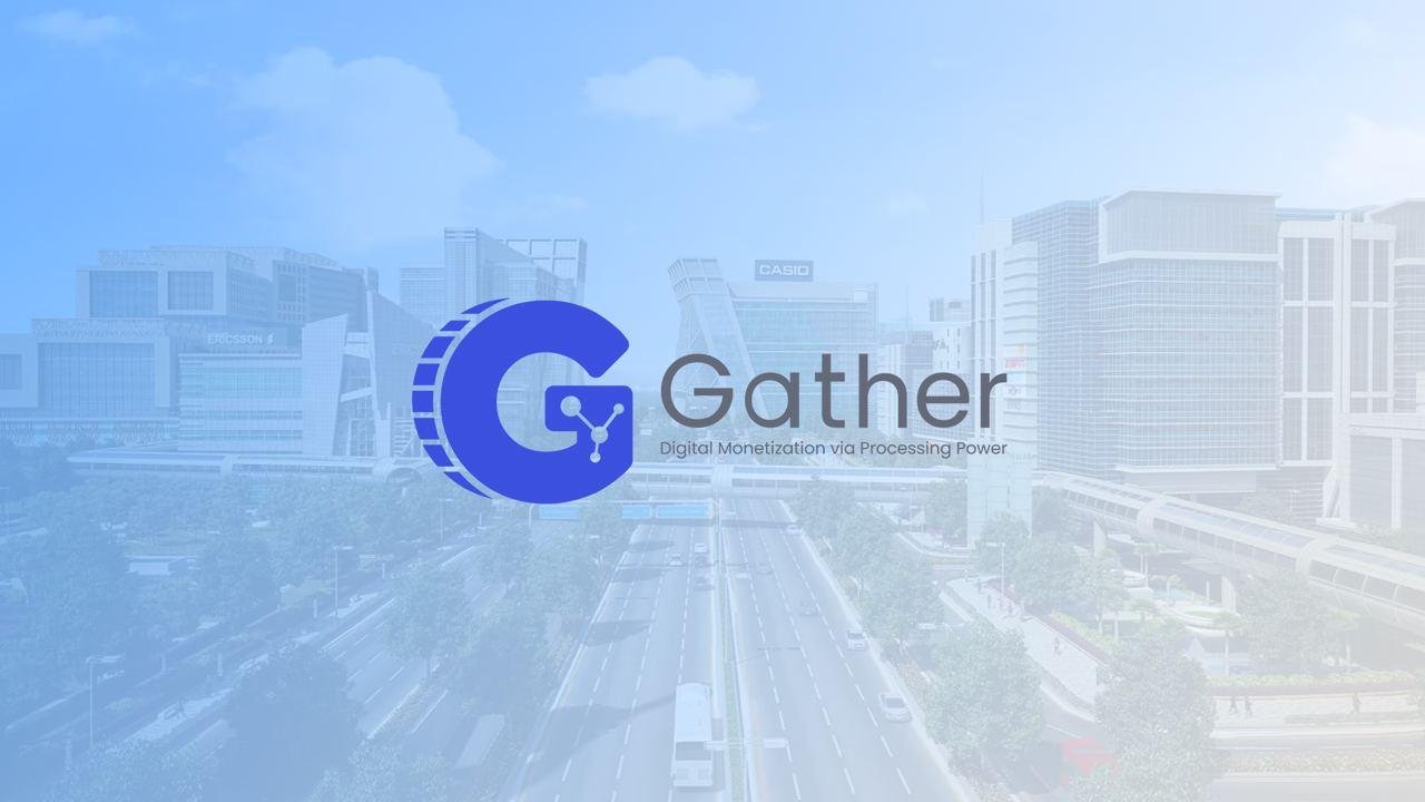 Gather Network Visual Logo