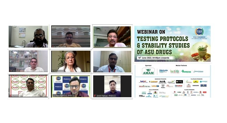 Collage for AYUSH webinar