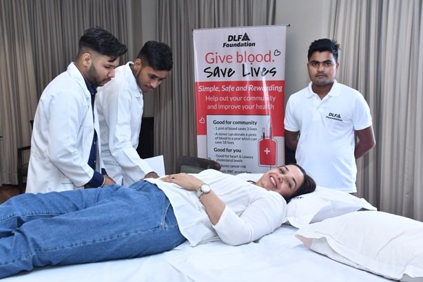 DLF Foundation organises 2-day long blood donation camp in Mohali