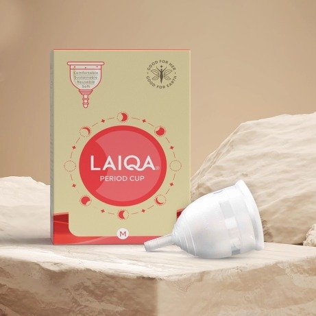 LAIQA launches “period cup” and expands its range toward more sustainable products
