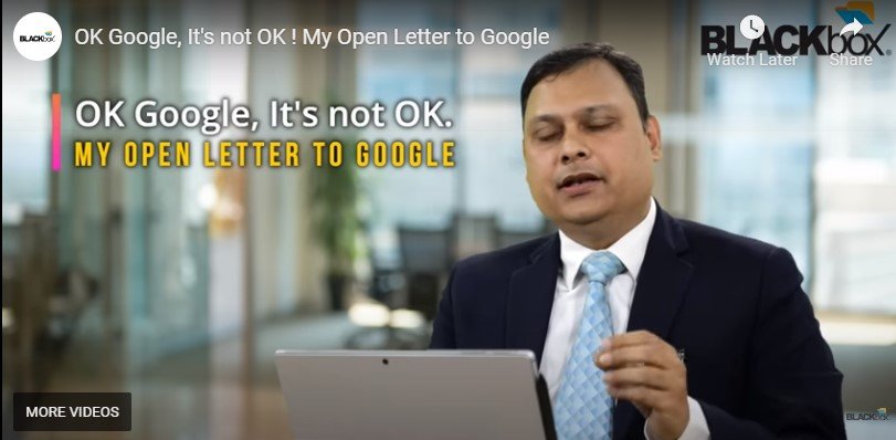 Synersoft CEO writes an Open Letter to Google