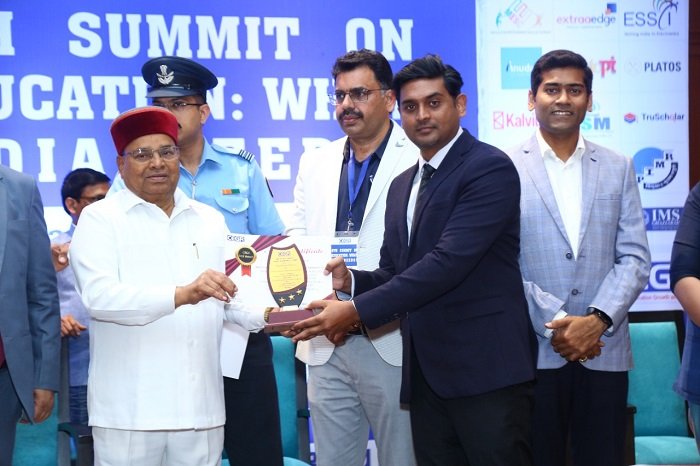 CMR University felicitated with 3 awards by Hon'ble Governor of Karnataka