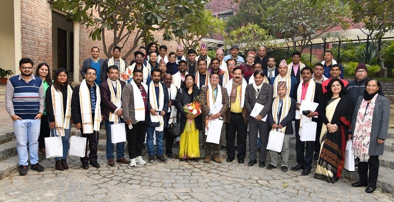 SAARC Journalist Forum' visits IIMC