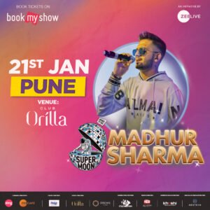 The much-awaited party with popstar Madhur Sharma is happening in Pune this January