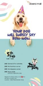 Pooch Party- Oberoi Mall