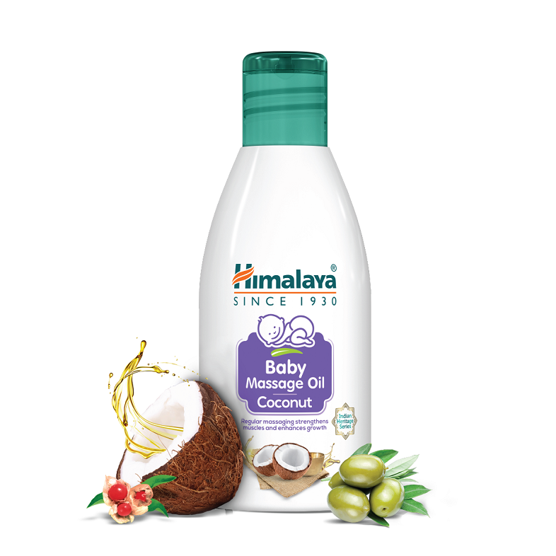 himalya baby massage oil (coconut)