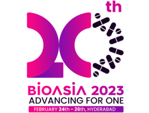 20th edition of BioAsia logo