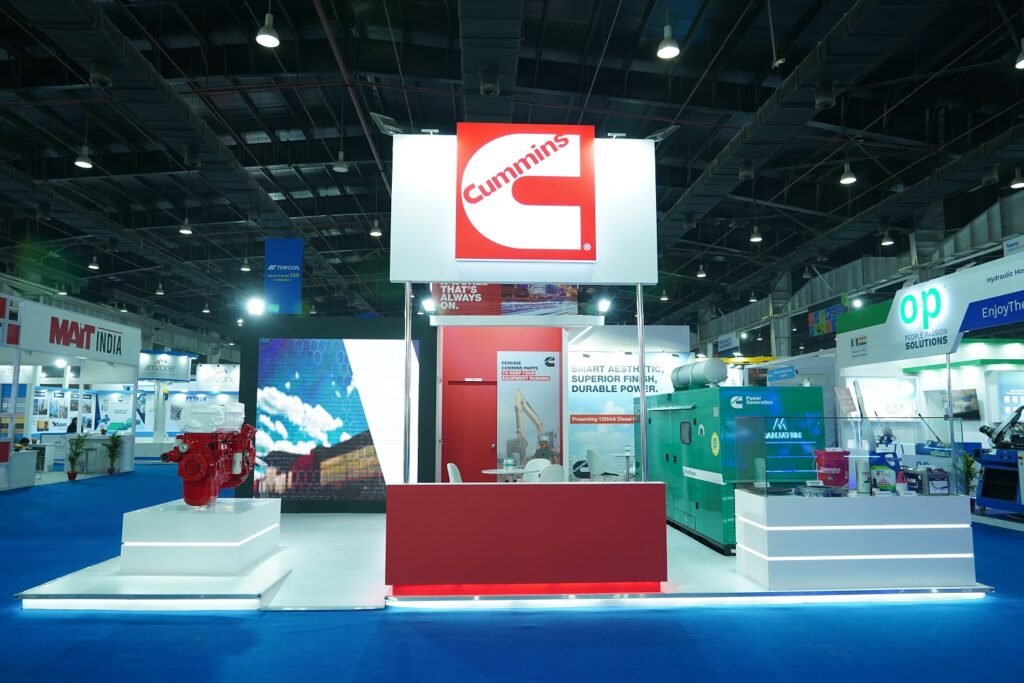 Cummins Group in India showcased 125kVA generator set, Hydrogen Internal Combustion Engine, and Service applications at Bauma CONEXPO INDIA

