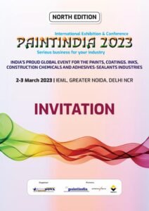 Pre-launch: PAINTINDIA launches its North India Edition in Delhi NCR on 2nd and 3rd March 2023
