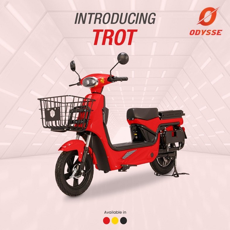 Odysse Electric Vehicles introduces B2B connected electric scooter TROT