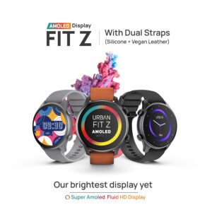 URBAN Launches Next-Gen Premium Fit Z AMOLED Smartwatch with Bluetooth Calling

