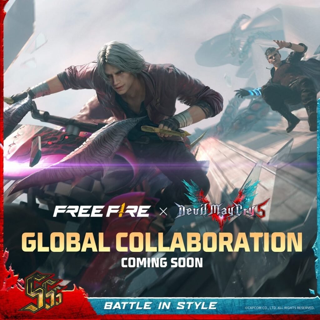 The first crossover between Free Fire and Devil May Cry 5™ is happening!