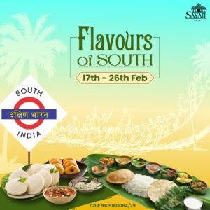 Savoring the flavours of South India at Sayaji Raipur Food Festival