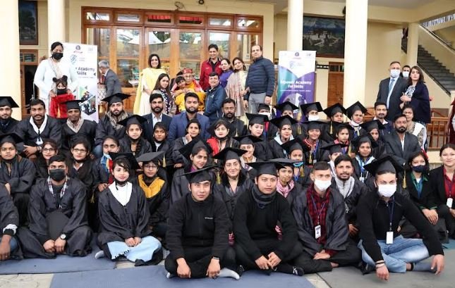 Students of iMpower academy for Skills of M3M Foundation from different parts of India got the blessings of HH Dalai Lama 